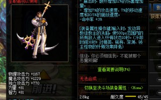  ,神思者110版本装备搭配？