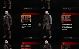  巫师3看不到装备栏,巫师三装备坏了怎么修？